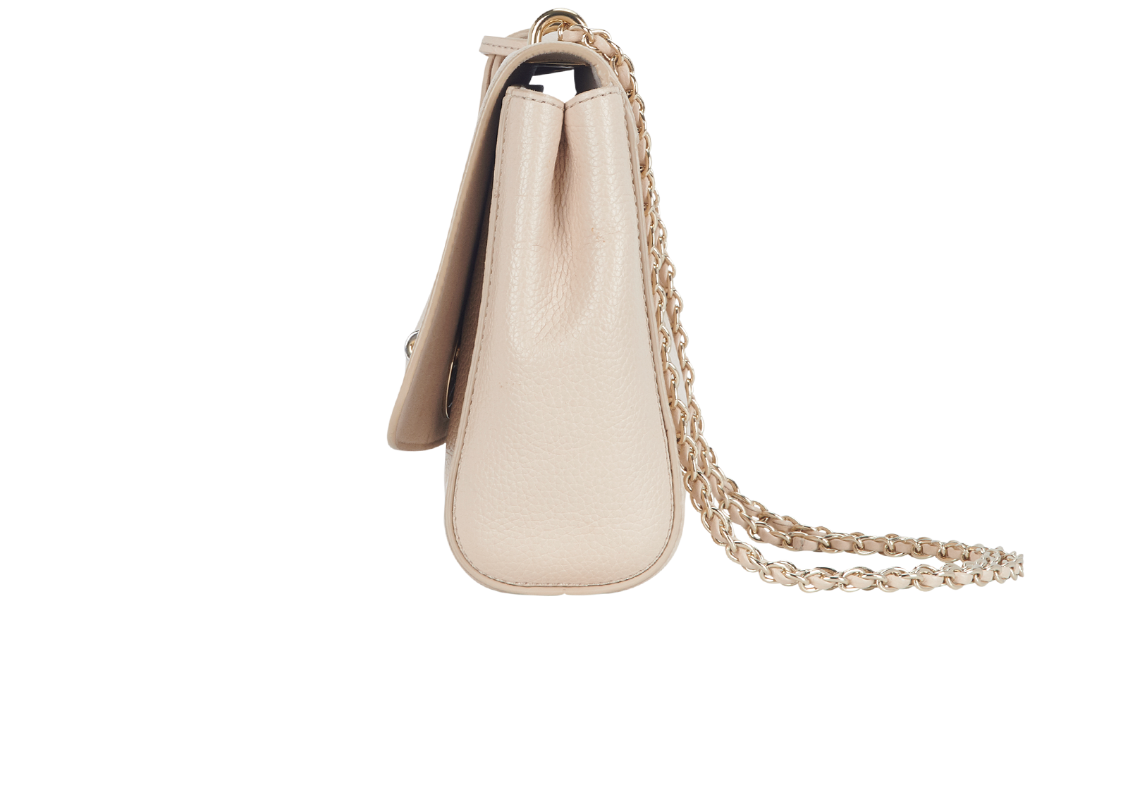 Medium Lily, &pound;450, Handbags, Beige, Leather, Bottom view